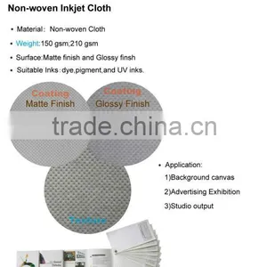 150gsm WATERPROOF NON-WOVEN CLOTH Digital Printing Canvas thumbnail-3