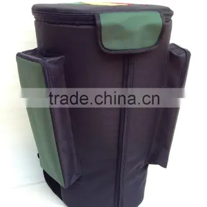 Djembe Bags Pro Black-Green With African Map thumbnail-2