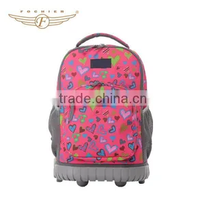 Colorful Girls School Trolley Bag thumbnail-2