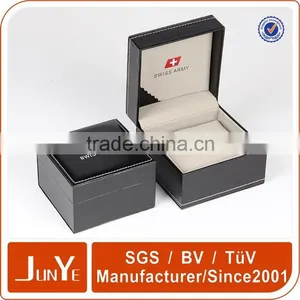 Velvet Insert Recycled Carton Watch Box Custom Logo thumbnail-1