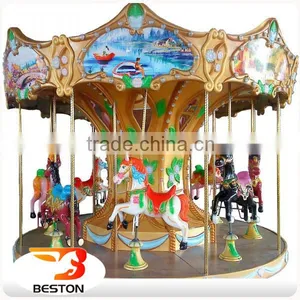Shopping Mall Indoor Children Amusement Equipment Carousel Rides for Sale thumbnail-4