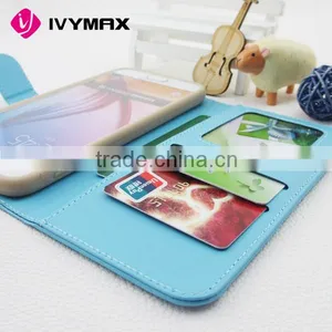 New Colorful Wallet Leather Phone Case for Samsung Galaxy s6 thumbnail-3