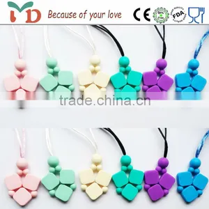 Hot Sale Fashion Jewelry,Wooden Necklace/BPA Free Silicone Jewelry thumbnail-4