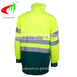 hi Vis Jacket With Waterproof Fabric for Labor thumbnail-2