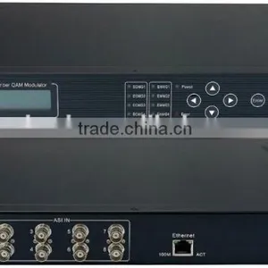 ASI Dvb--c Qam Modulator(4 ASI IN,4 QAM RF Out) thumbnail-3