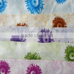 2014 Hot Sell Flower Design 100% Rayon Woven Fabric for Dress thumbnail-1