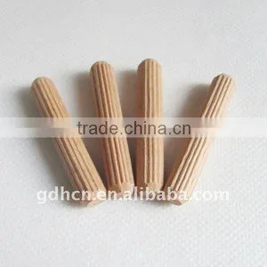8x45mm Wood Dowel Pin,Multi Groove thumbnail-1