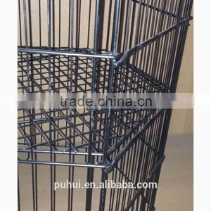 High Quality Factory Providing 6 Sides Wire Dump Bin From China thumbnail-6