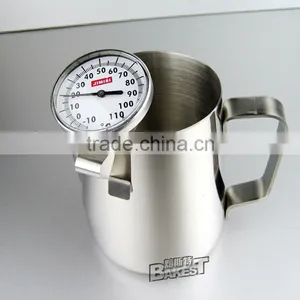 H06 BAKEST Best Drink Coffee Milk Stainless Steel Thermometer Hygrometer With Probe thumbnail-1