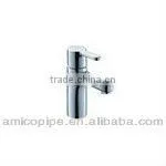 Amico Hot Sale Brass Chrome Plated Basin Water Tap for Hot Cold Water thumbnail-1