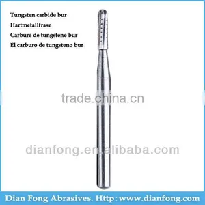 1558 Domed Taper Fissure Cross Cut FG High Speed Dental Tungsten Carbide Burs thumbnail-1