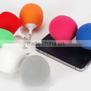 Super Mini Audio Sponge Ball Music Speaker 3.5mm Audio Jack thumbnail-3
