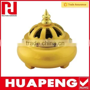 Resonable Price Supply Bronze Color Brass Incense Burner thumbnail-1