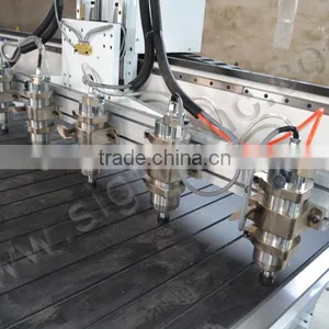 Multi Heads 4 Axis Cnc Router 1325 Cnc Plywood Cutting Machine thumbnail-2
