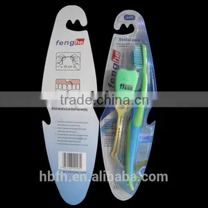 Oral Care Kit--toothbrush With Dental Floss thumbnail-1