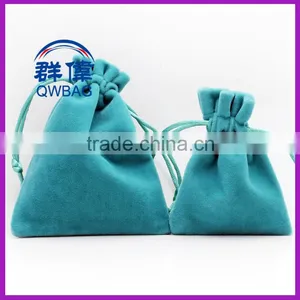 Velvet Drawstring Bag for Jewelry Packaging, Drawstring Velvet Bag thumbnail-2