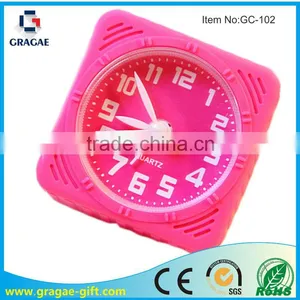 Hot Sell Square Silicone Clock thumbnail-1