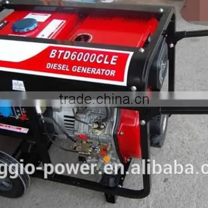 Piaggio 5KW Portable Diesel Generator With Air-cooled Single Cylinder Engine thumbnail-2