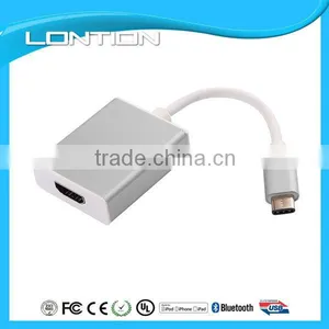 USB 3.1 Type C Male To HDMI Adapter Cable thumbnail-1