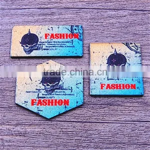 Custom PVC Sublimation Garment Printable Decorative Label Printing thumbnail-3