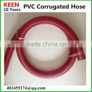 PVC Plastic Spiral Reinforced Suction Water Garden Pipe Hose thumbnail-4