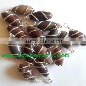 Shiva Lingam Pendants Narmada Lingam From Natural Agate : Wholesale Gemstone Shiva Lingam Pendants thumbnail-1