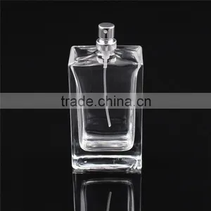 100ml Square Glass Perfume Bottle Spray Bottle Luxury Glass Perfume Bottle thumbnail-4