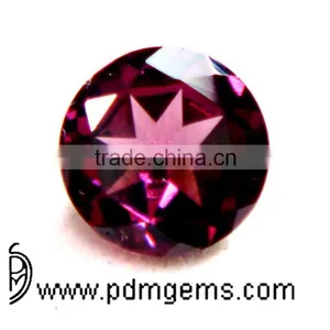 Top Quality Rhodolite Garnet Round Cut For Silver Earrings thumbnail-1