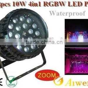 Stage New dj Light18*10W 4in1 RGBW LED PAR With Zoom thumbnail-1