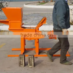 HR1-30 Manual Interlocking Brick Making Machine Hand Press Clay Brick Machine Low Cost Sand Soil Brick Machinery thumbnail-5