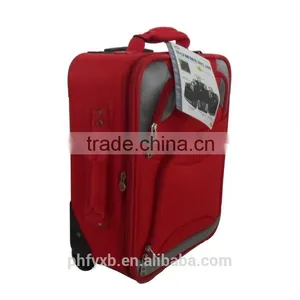 2015 Popular Red Fabric Trolley Suitcase 5pcs Set EVA Luggage Bag / Unique Luggage Sets/beautiful Luggage Sets thumbnail-3