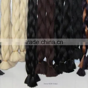 Synthetic Hair Braid Yaki Pony Cheap Braid Hair Extension thumbnail-1
