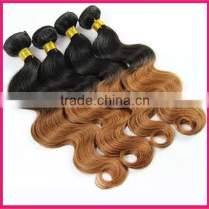 Hot Sale Wholesale Price 100 Human Hair Ombre Hair Weave thumbnail-1