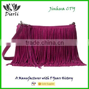 Fringe Tassel Long Strip Shoulder Bag for Girls thumbnail-1