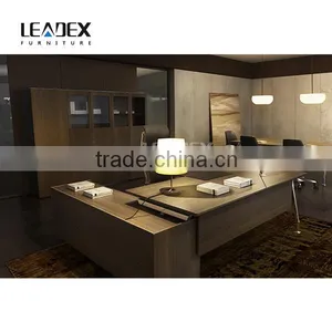 Latest Design Hot Sale Manager Desk With Alum Frame thumbnail-2