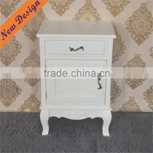 Excellent Design Good Quality Modern Decoration Wood Carved Bedside Table With Drawer thumbnail-2