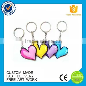 3D Custom Car Shape Soft Pvc Keychains thumbnail-5