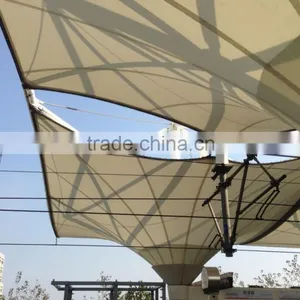 Public Building Railway Station Canopy for Rainwater Collection Roofing System in Shanghai thumbnail-2