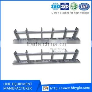 Big Size Hot-dip Galvanized Mild Steel D Iron for Pole Line Accessories/Made in China thumbnail-1