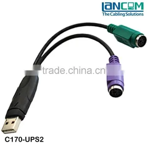 Lancom Fast Delivery USB to PS2 Cable Adaptor for Multimedia Keyboard thumbnail-2
