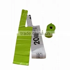 High Quality Color Print T-shirt Plastic Bag in Roll thumbnail-1