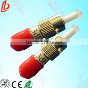 Fiber Optic Plug Attenuator, 3dB ST Female to Male Fiber Optic Attenuator thumbnail-1