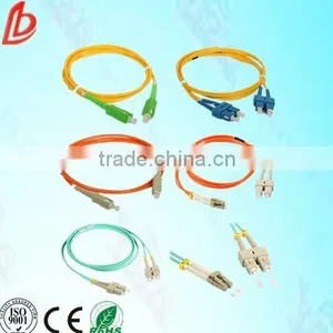 SC LC FC 2m 3m 5m SM /MM Pvc/lszh G652,G655,G657 0.9/2.0/3.0 Fiber Optic Patch Cord Price,optical Fiber Patch Cord Cable thumbnail-1