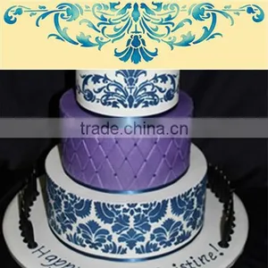 Lily of the Valley Side Stencils,cake Decorating Stencils, Stencil Frozen Elsa thumbnail-2