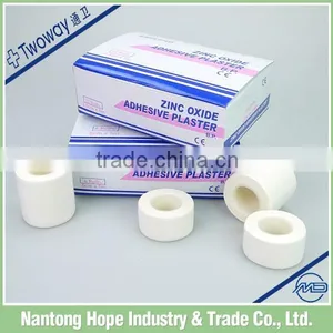 White Colored Adhesive Zinc Oxide Tape for Medical Use thumbnail-1