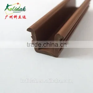 Yellow U Shape PVC/TPV Plastic Profile Products Extrusion thumbnail-3