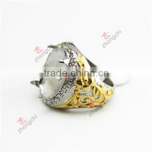 Wholesale Fashion Titanium Steel Ring Jewelry (TSR50807) thumbnail-4