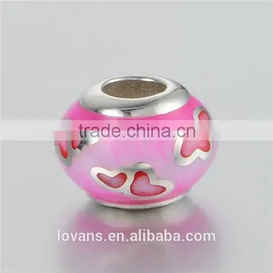 Lovely Fashion Design Pink Color Charm Bead Bracelet thumbnail-2