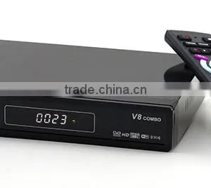 DVB-S2&T2 V8 Combo 4k Satellite Receiver/decoder Arabic Iptv Set Top Box Support CCcam ,newcamd Account Cline thumbnail-5