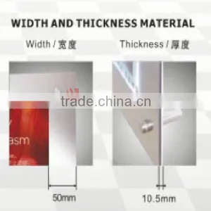 Cheap Super Brightness Slim Electric Magic Mirror Advertising Led Display Wholesale thumbnail-1